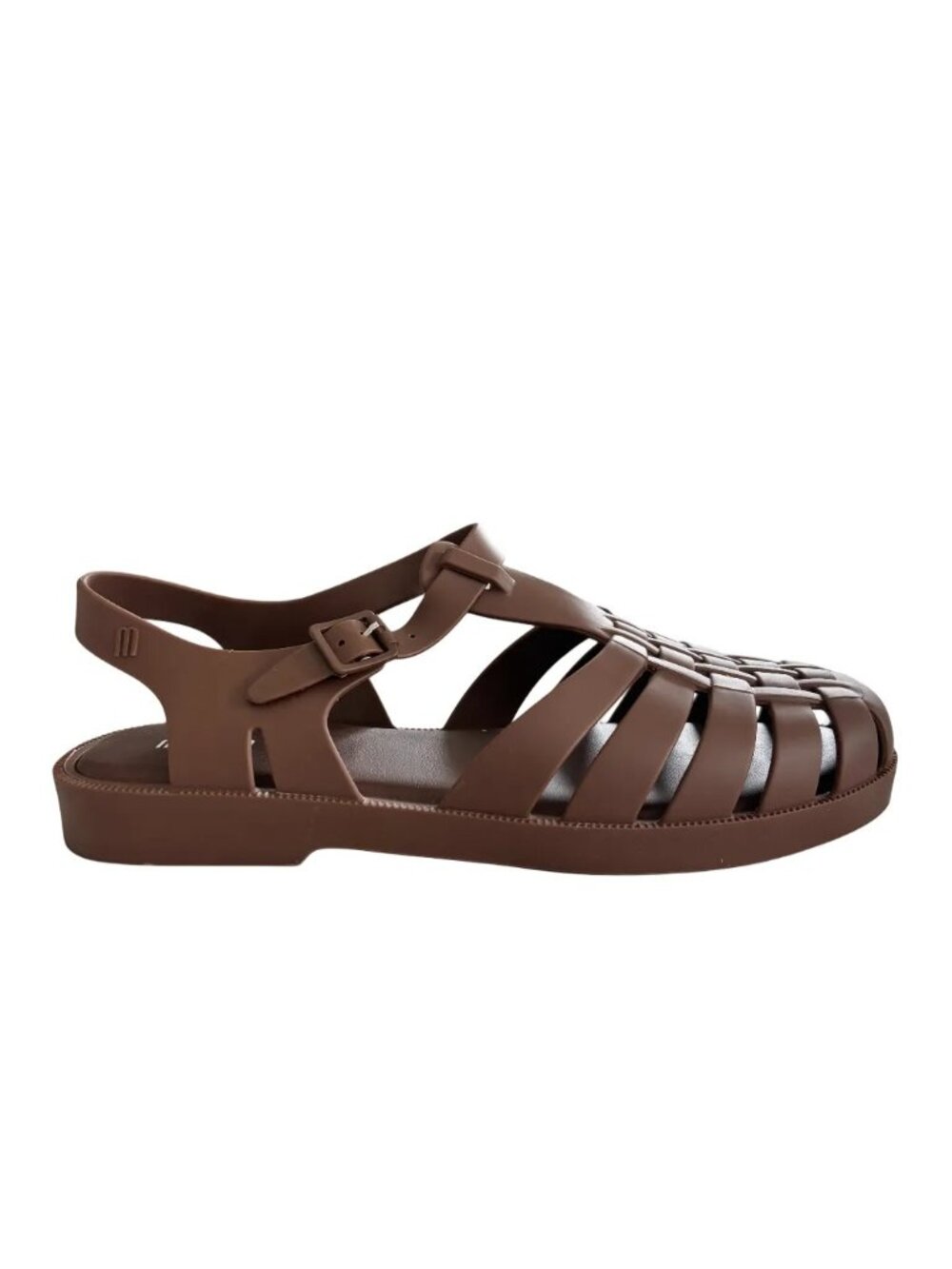 NEW MELISSA Possession Jelly Shoes Fisherman Sandals Brown SZ 9